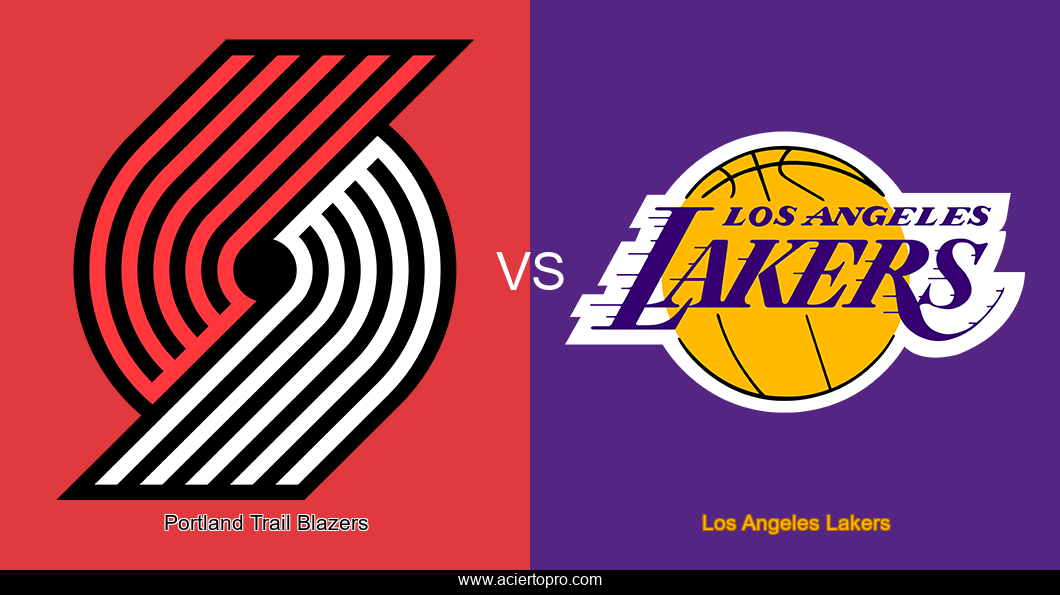 Portland Trail Blazers vs Los Angeles Lakers