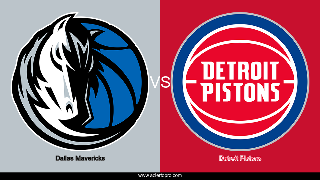 Dallas Mavericks vs Detroit Pistons