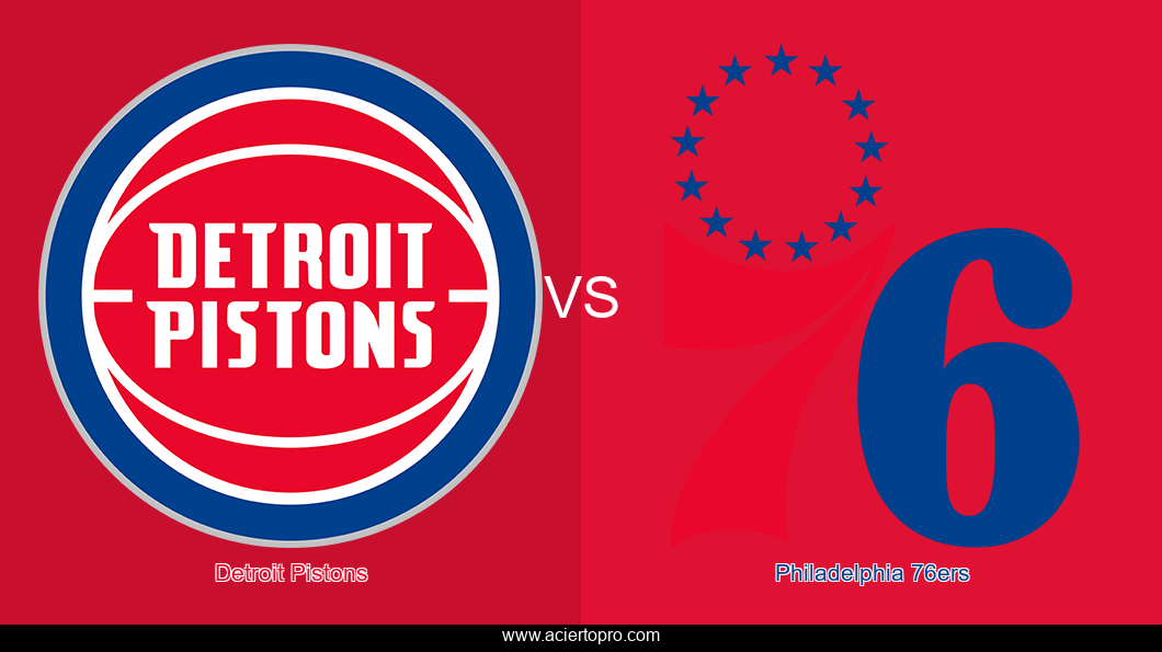 Detroit Pistons vs Philadelphia 76ers