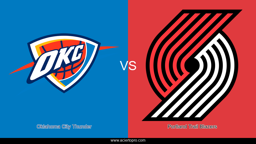 Oklahoma City Thunder vs Portland Trail Blazers