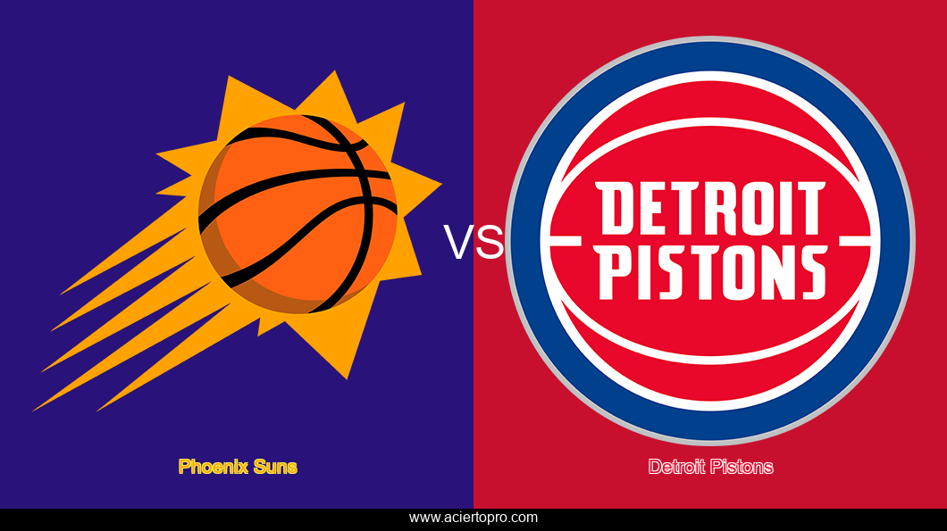 Phoenix Suns vs Detroit Pistons