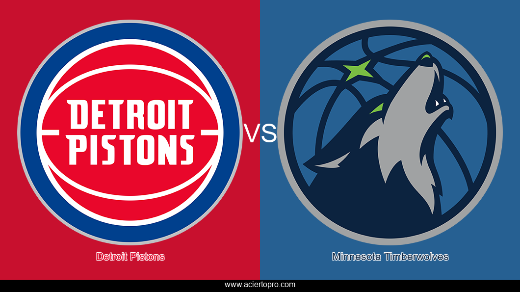Detroit Pistons vs Minnesota Timberwolves