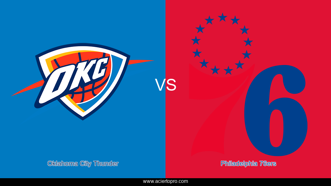 Oklahoma City Thunder vs Philadelphia 76ers