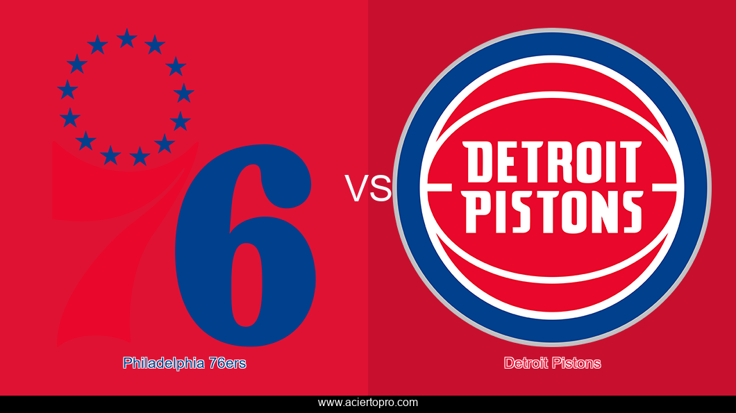 Philadelphia 76ers vs Detroit Pistons