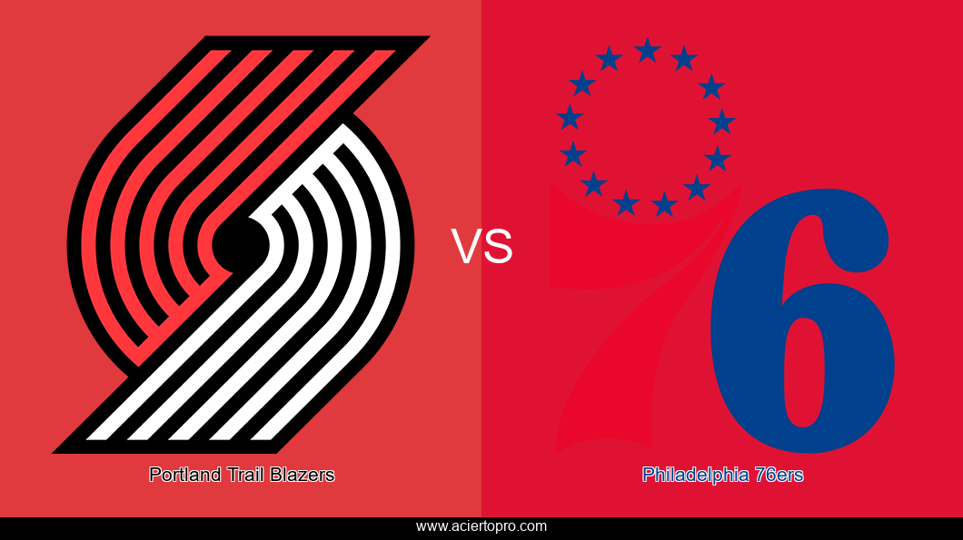 Portland Trail Blazers vs Philadelphia 76ers