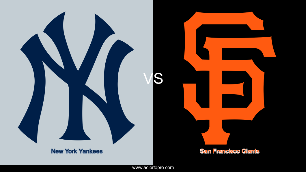 Pronosticos New York Yankees vs San Francisco Giants