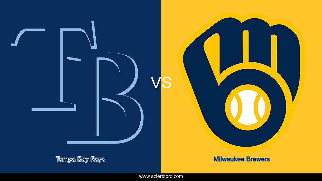 Pronosticos Tampa Bay Rays vs Milwaukee Brewers