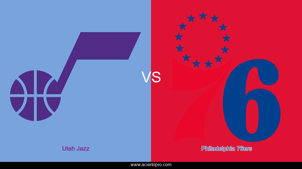 Utah Jazz vs Philadelphia 76ers