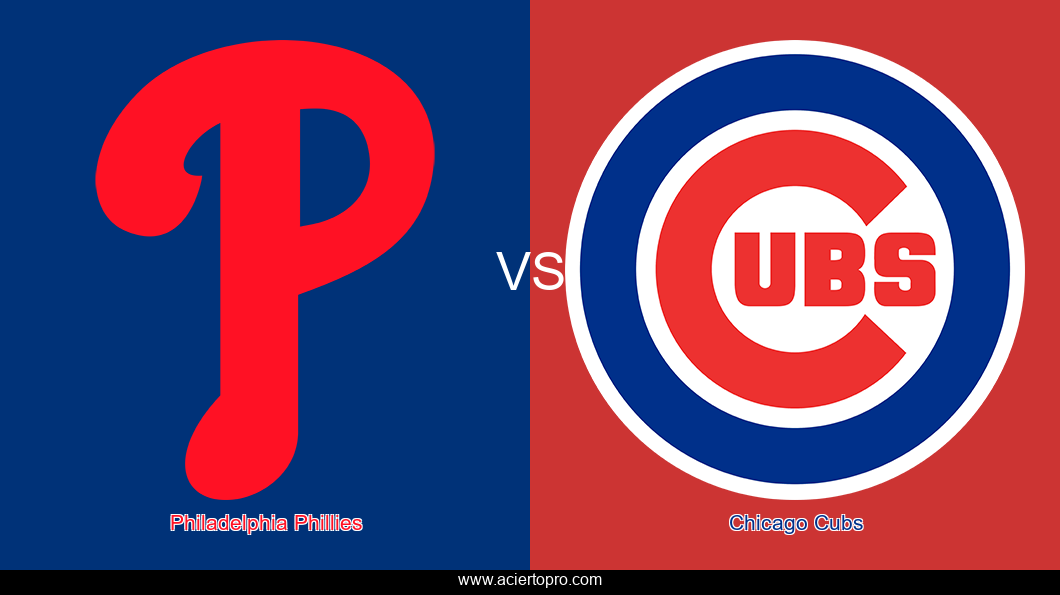 Pronosticos Philadelphia Phillies vs Chicago Cubs