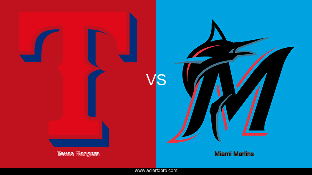 Pronosticos Texas Rangers vs Miami Marlins