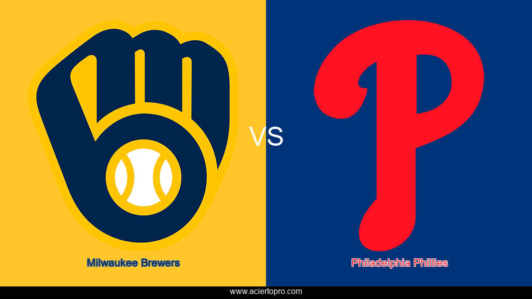 Pronosticos Milwaukee Brewers vs Philadelphia Phillies