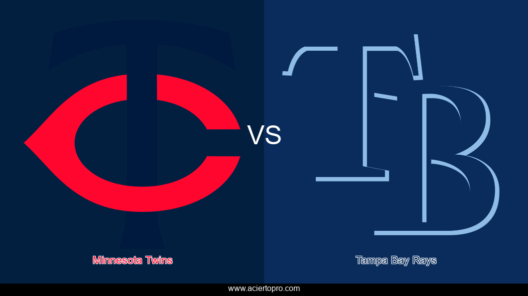 Pronosticos Minnesota Twins vs Tampa Bay Rays