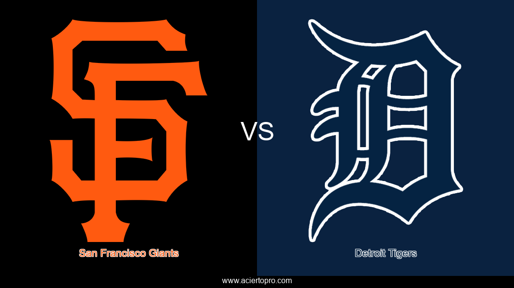 Pronosticos San Francisco Giants vs Detroit Tigers