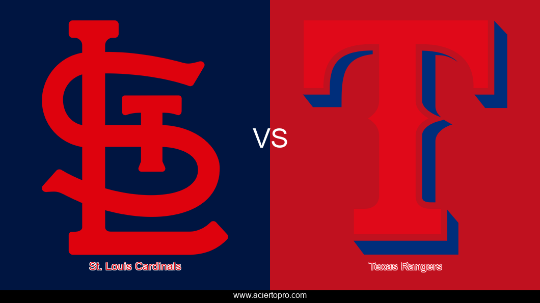 Pronosticos St. Louis Cardinals vs Texas Rangers