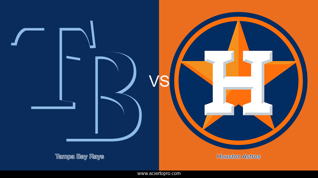 Pronosticos Tampa Bay Rays vs Houston Astros