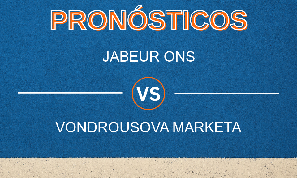 Jabeur Ons vs Vondrousova Marketa - Pronóstico