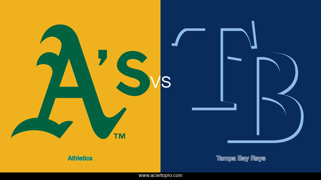 Pronosticos Athletics vs Tampa Bay Rays