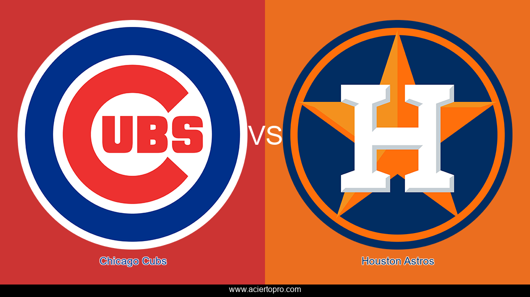 Pronosticos Chicago Cubs vs Houston Astros