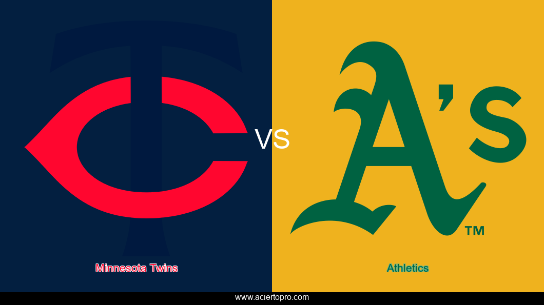 Pronosticos Minnesota Twins vs Athletics