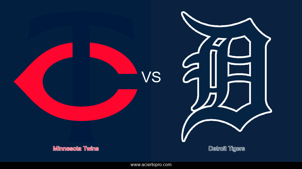 Pronosticos Minnesota Twins vs Detroit Tigers