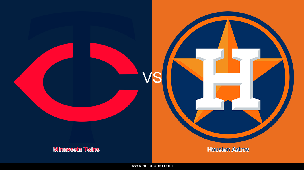Pronosticos Minnesota Twins vs Houston Astros
