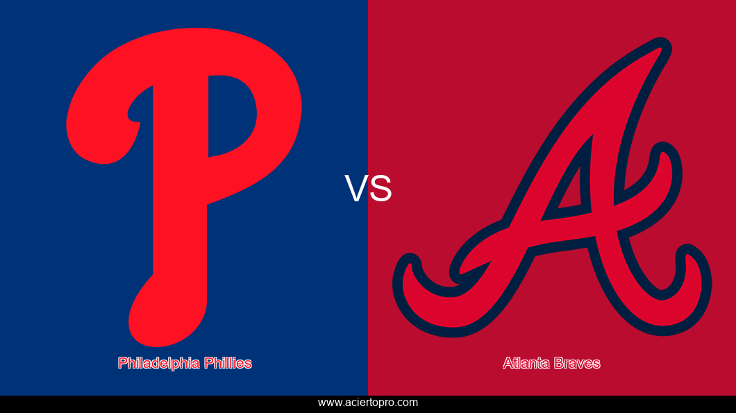 Pronosticos Philadelphia Phillies vs Atlanta Braves