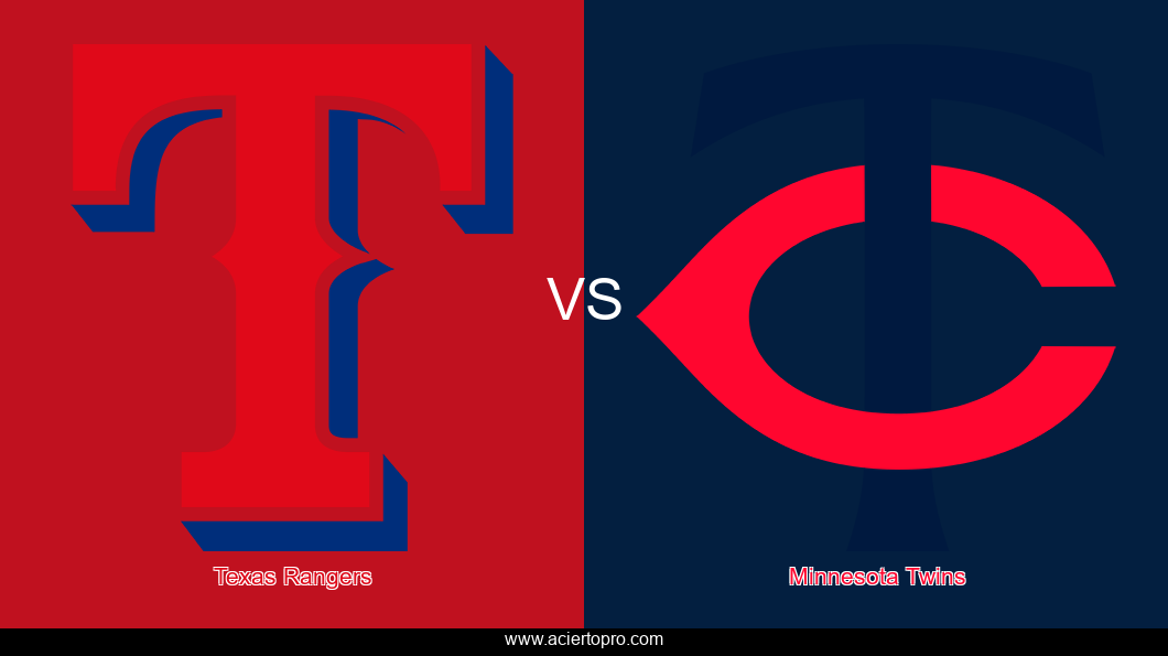 Pronosticos Texas Rangers vs Minnesota Twins