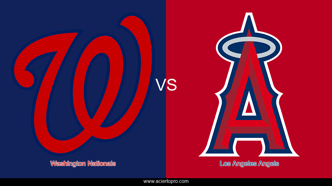 Pronosticos Washington Nationals vs Los Angeles Angels