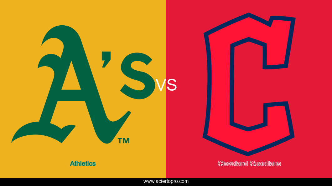 Pronosticos Athletics vs Cleveland Guardians