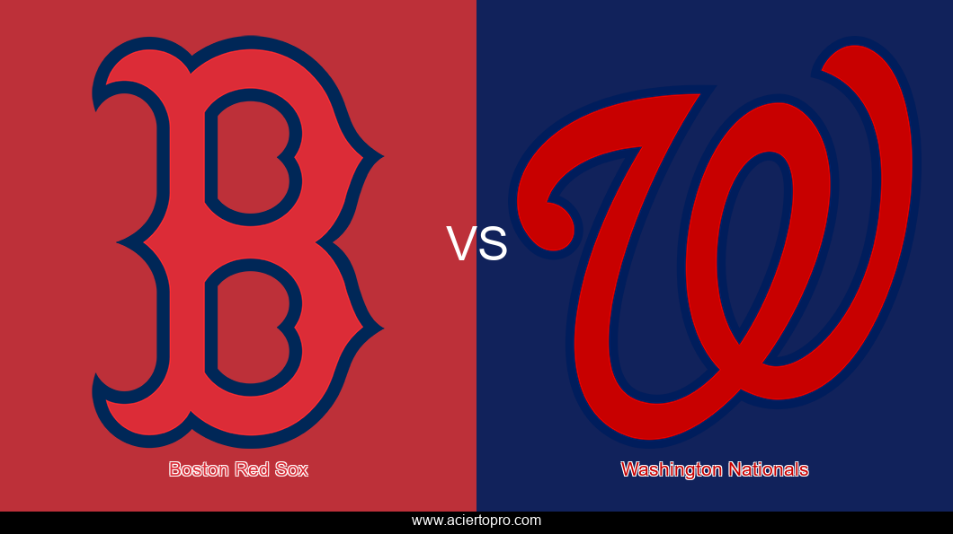 Pronosticos Boston Red Sox vs Washington Nationals