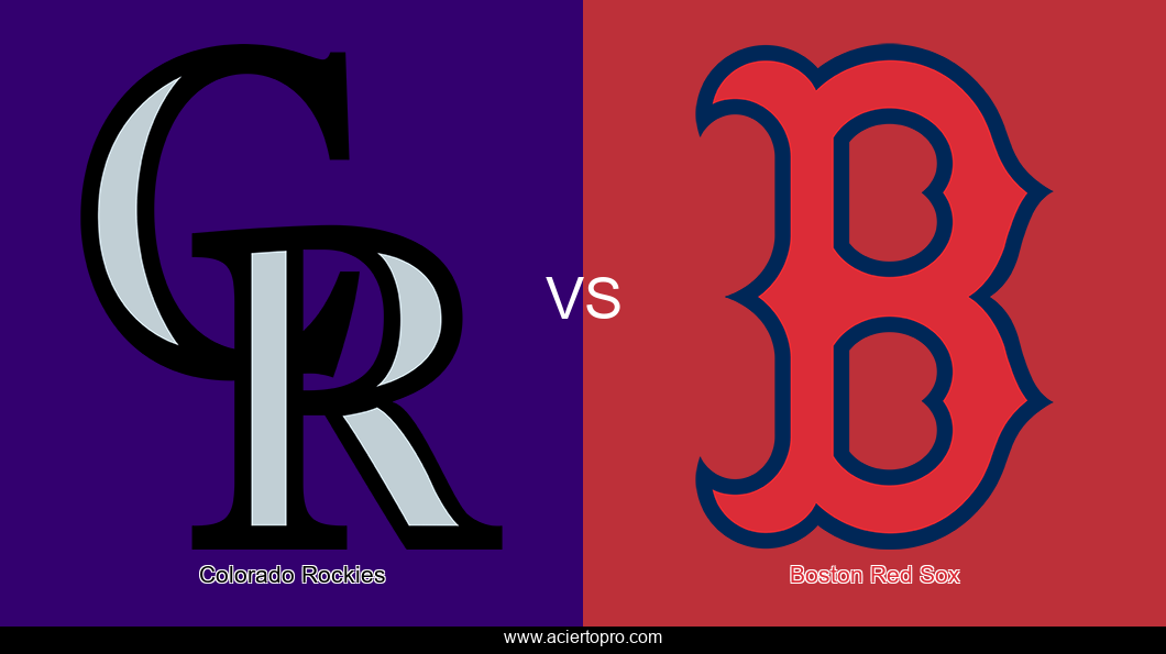Pronosticos Colorado Rockies vs Boston Red Sox