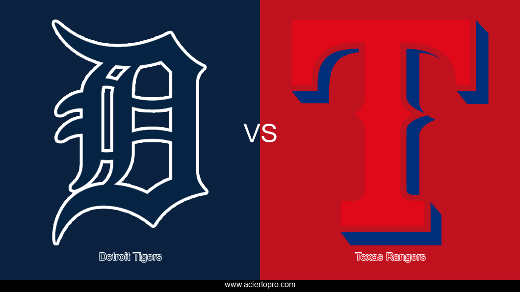 Pronosticos Detroit Tigers vs Texas Rangers