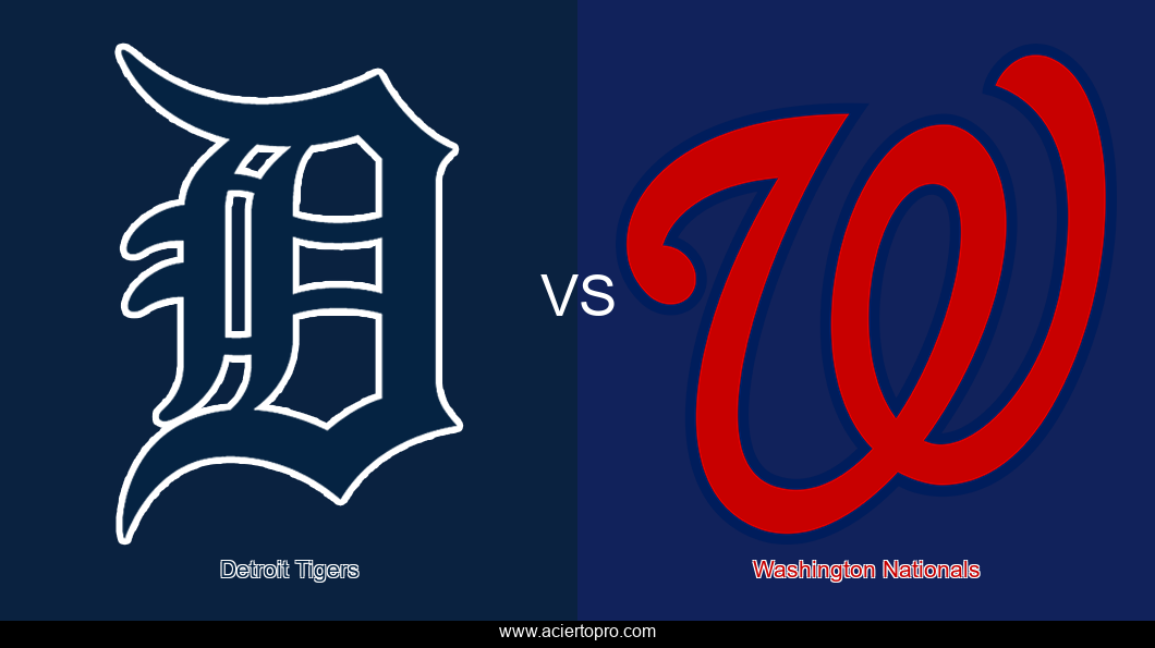 Pronosticos Detroit Tigers vs Washington Nationals