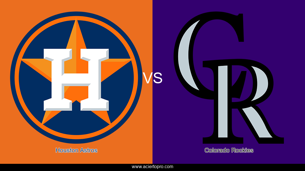 Pronosticos Houston Astros vs Colorado Rockies