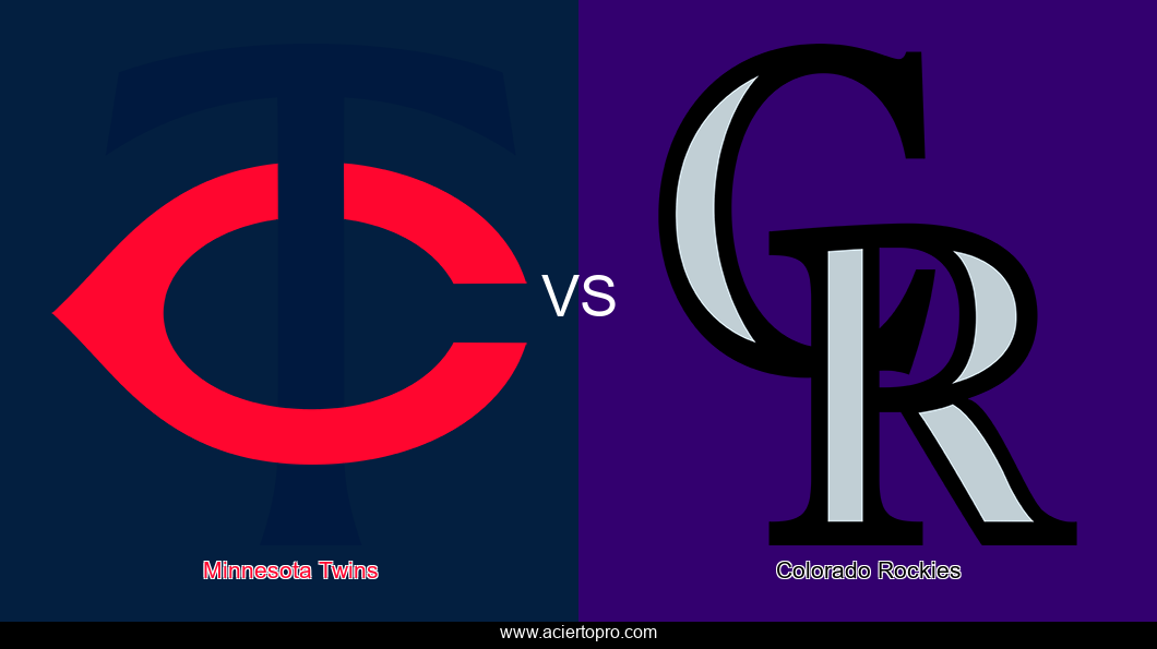 Pronosticos Minnesota Twins vs Colorado Rockies