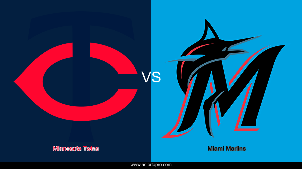 Pronosticos Minnesota Twins vs Miami Marlins