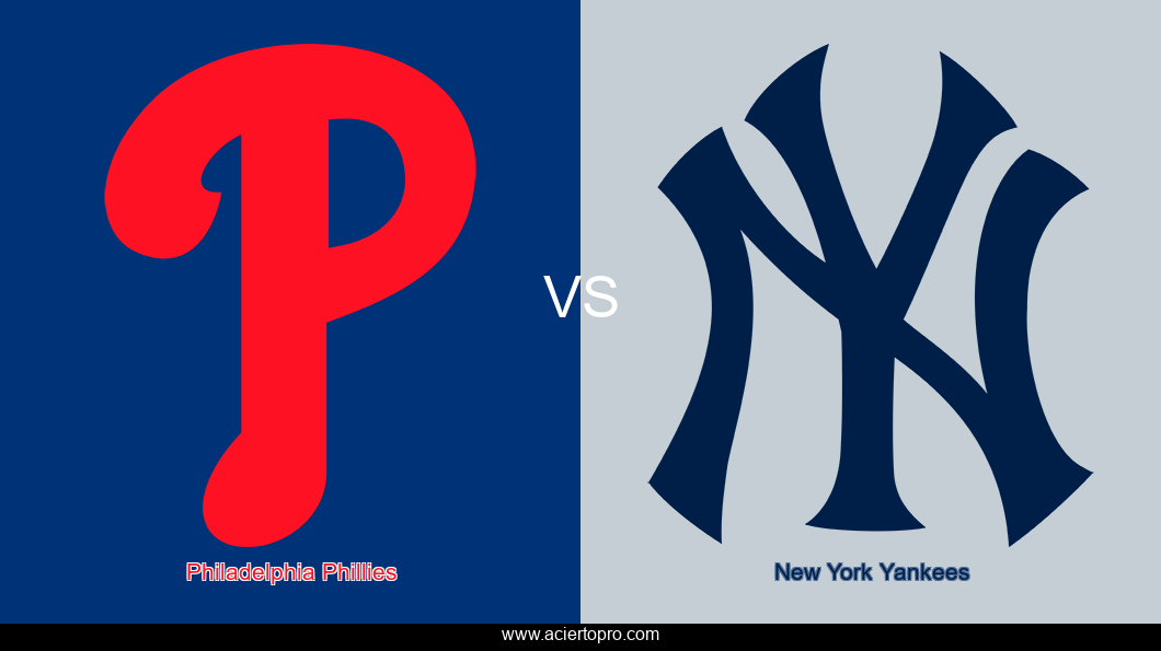 Pronosticos Philadelphia Phillies vs New York Yankees