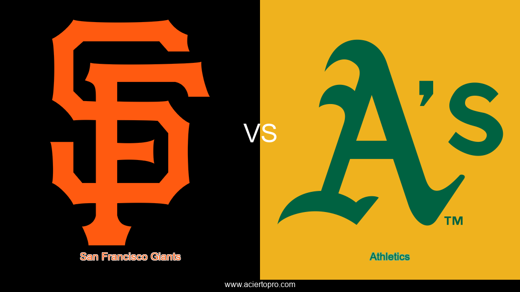 Pronosticos San Francisco Giants vs Athletics