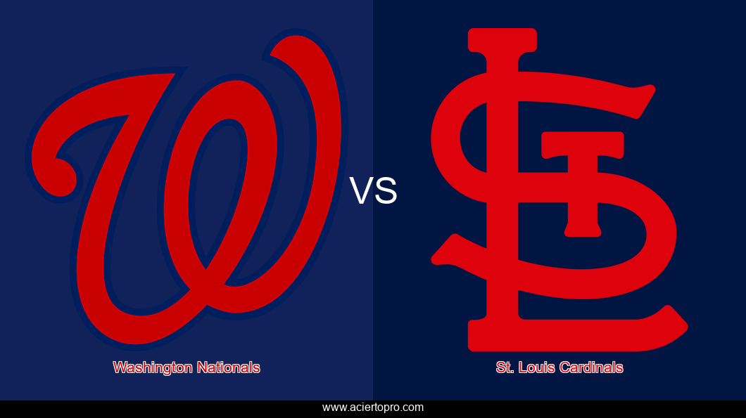 Pronosticos Washington Nationals vs St. Louis Cardinals