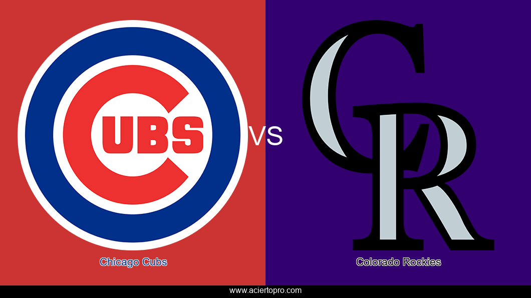 Pronosticos Chicago Cubs vs Colorado Rockies