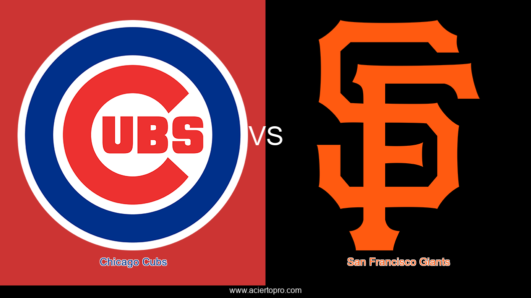 Pronosticos Chicago Cubs vs San Francisco Giants