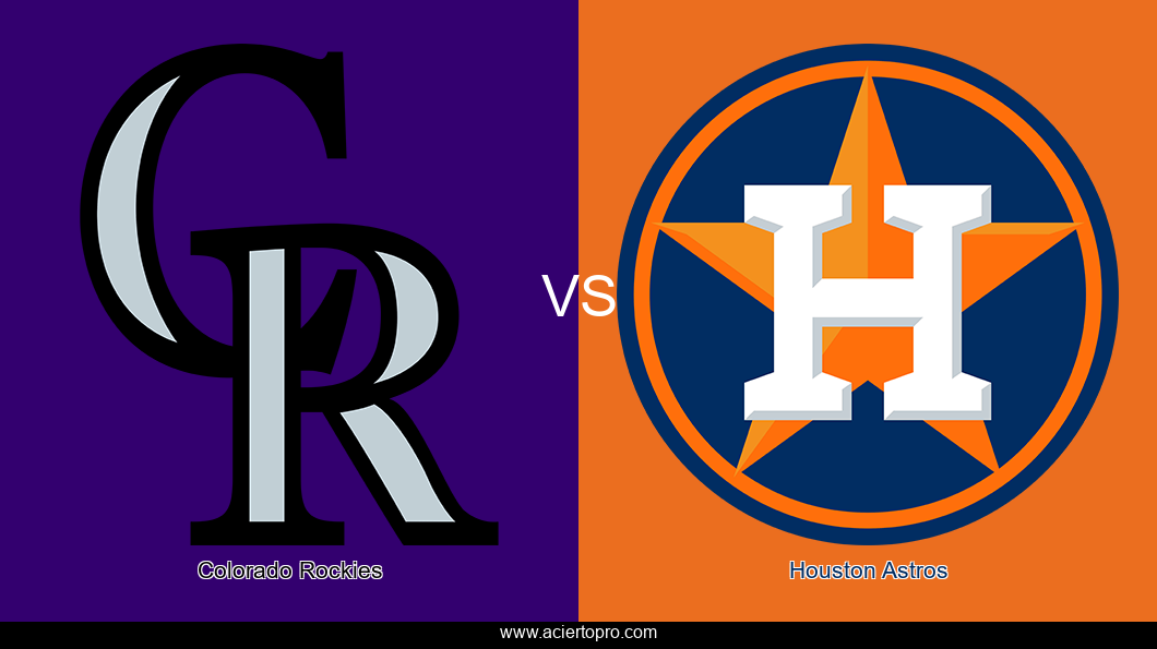 Pronosticos Colorado Rockies vs Houston Astros