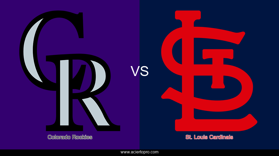 Pronosticos Colorado Rockies vs St. Louis Cardinals