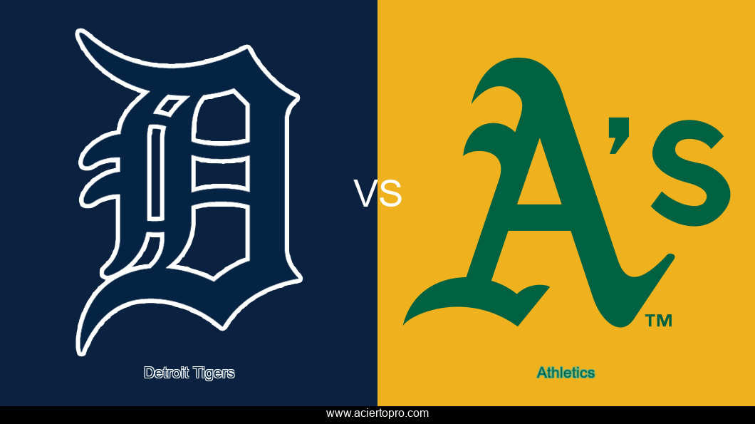 Pronosticos Detroit Tigers vs Athletics