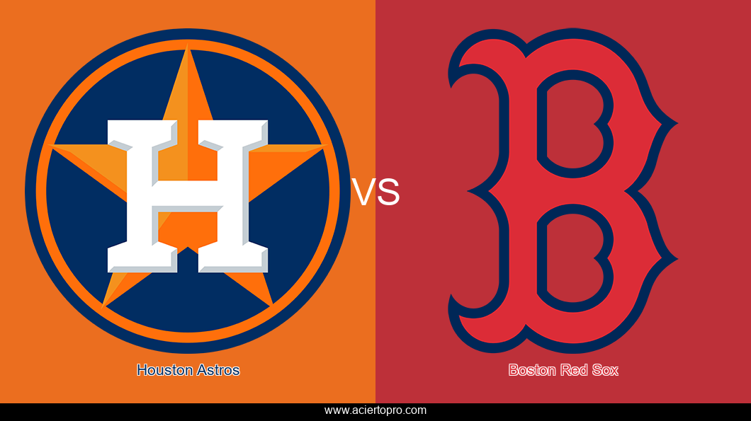 Pronosticos Houston Astros vs Boston Red Sox