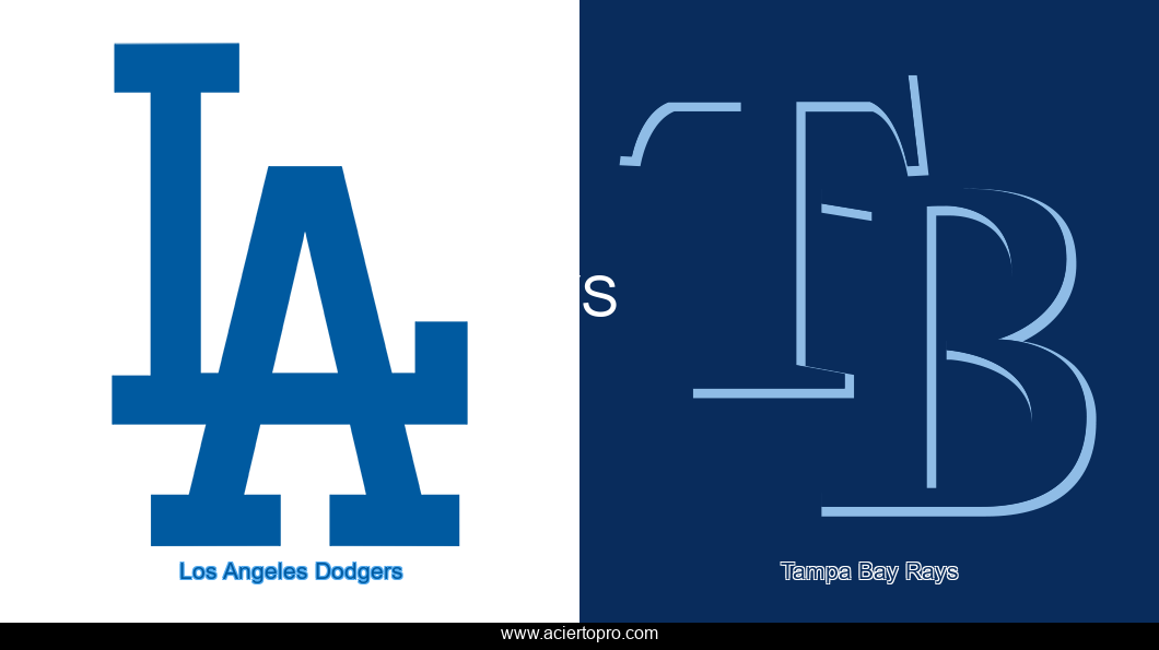 Pronosticos Los Angeles Dodgers vs Tampa Bay Rays