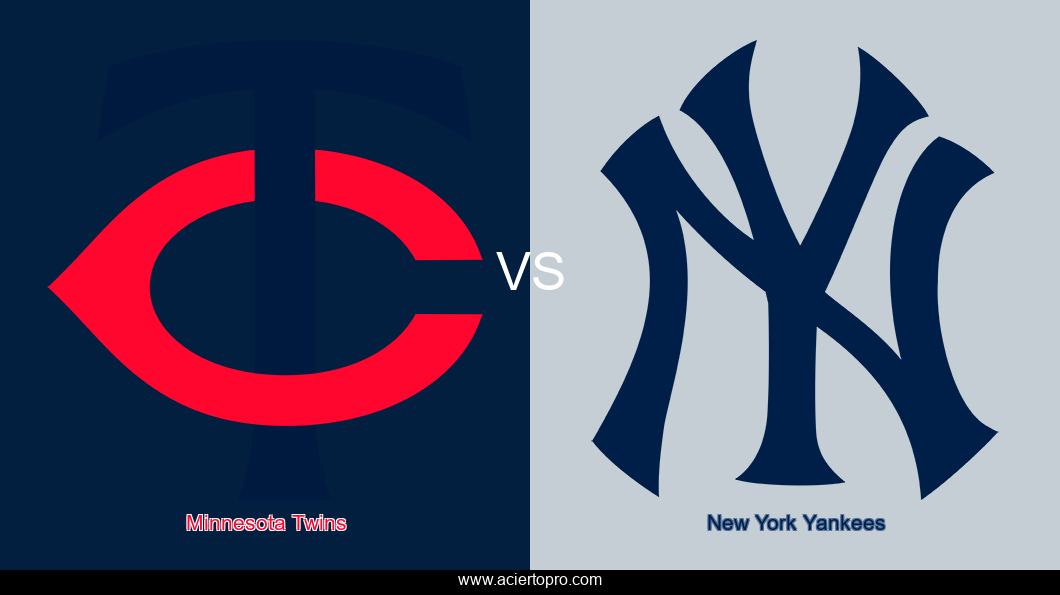 Pronosticos Minnesota Twins vs New York Yankees