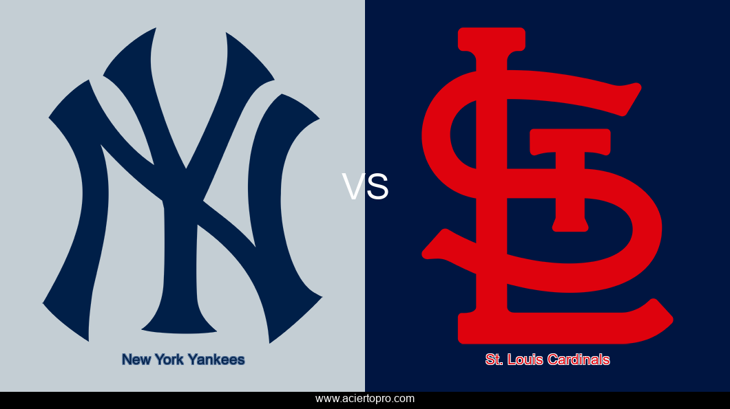 Pronosticos New York Yankees vs St. Louis Cardinals