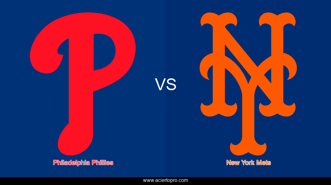 Pronosticos Philadelphia Phillies vs New York Mets