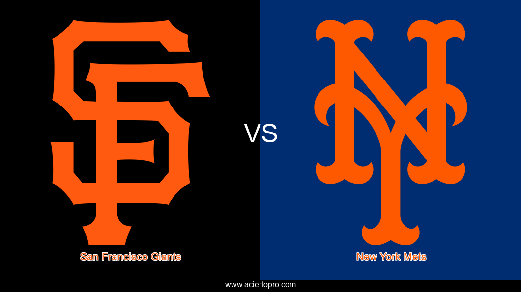 Pronosticos San Francisco Giants vs New York Mets